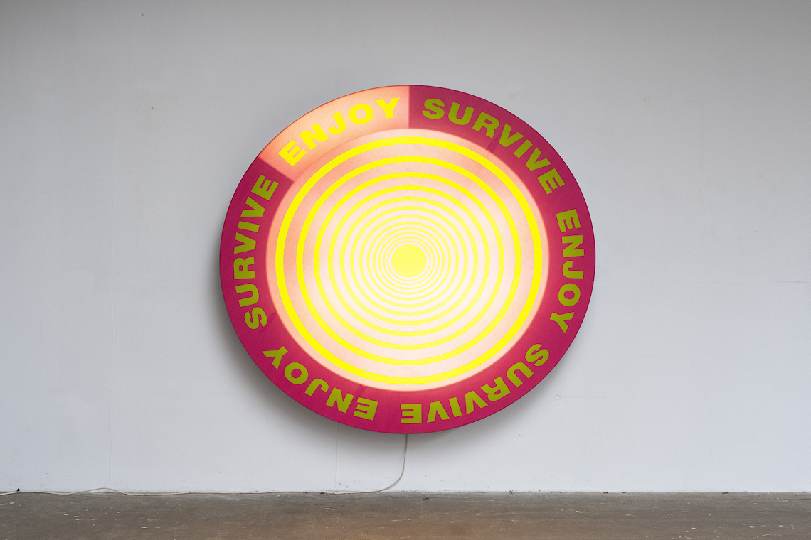 light box ENJOY/SURVIVE I